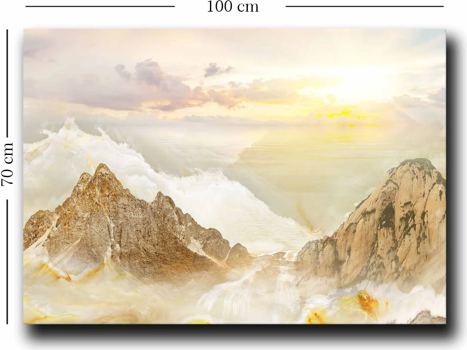 Pikturë dekorative në kanavacë Wallity, 70100NISC-027, 70x100cm