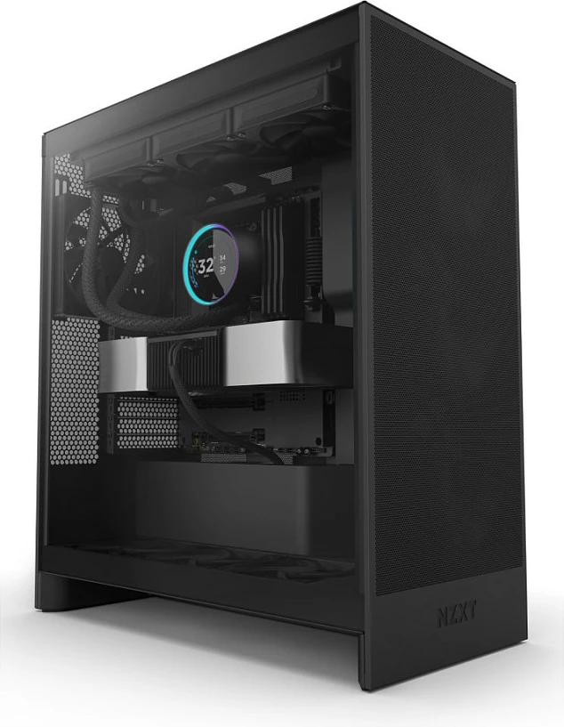 Ftohës uji AIO për CPU NZXT Kraken Elite V2 360, LCD Display, 3x120mm, i zi