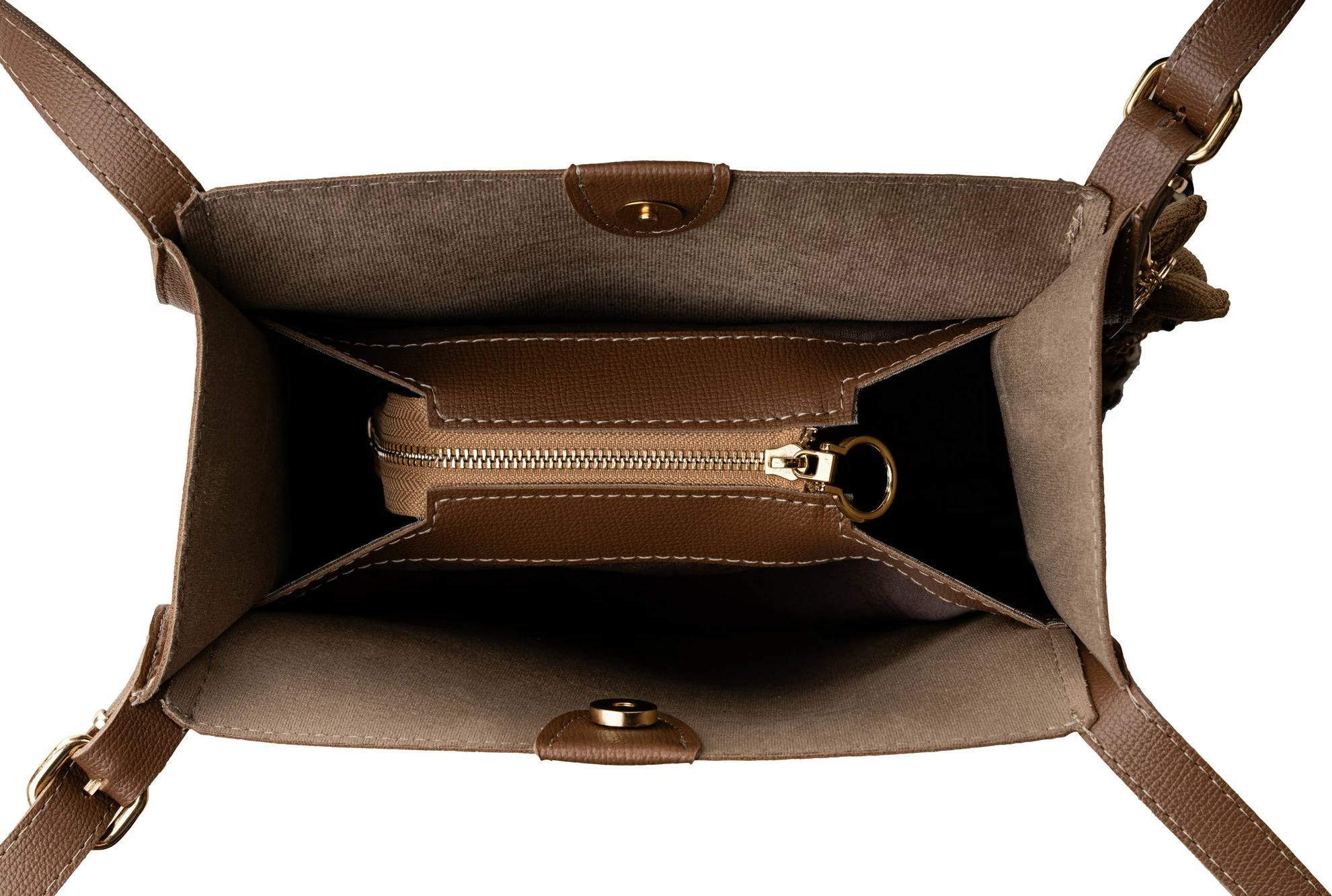 Çantë tote Lucky Bees, ngjyrë mink, 352