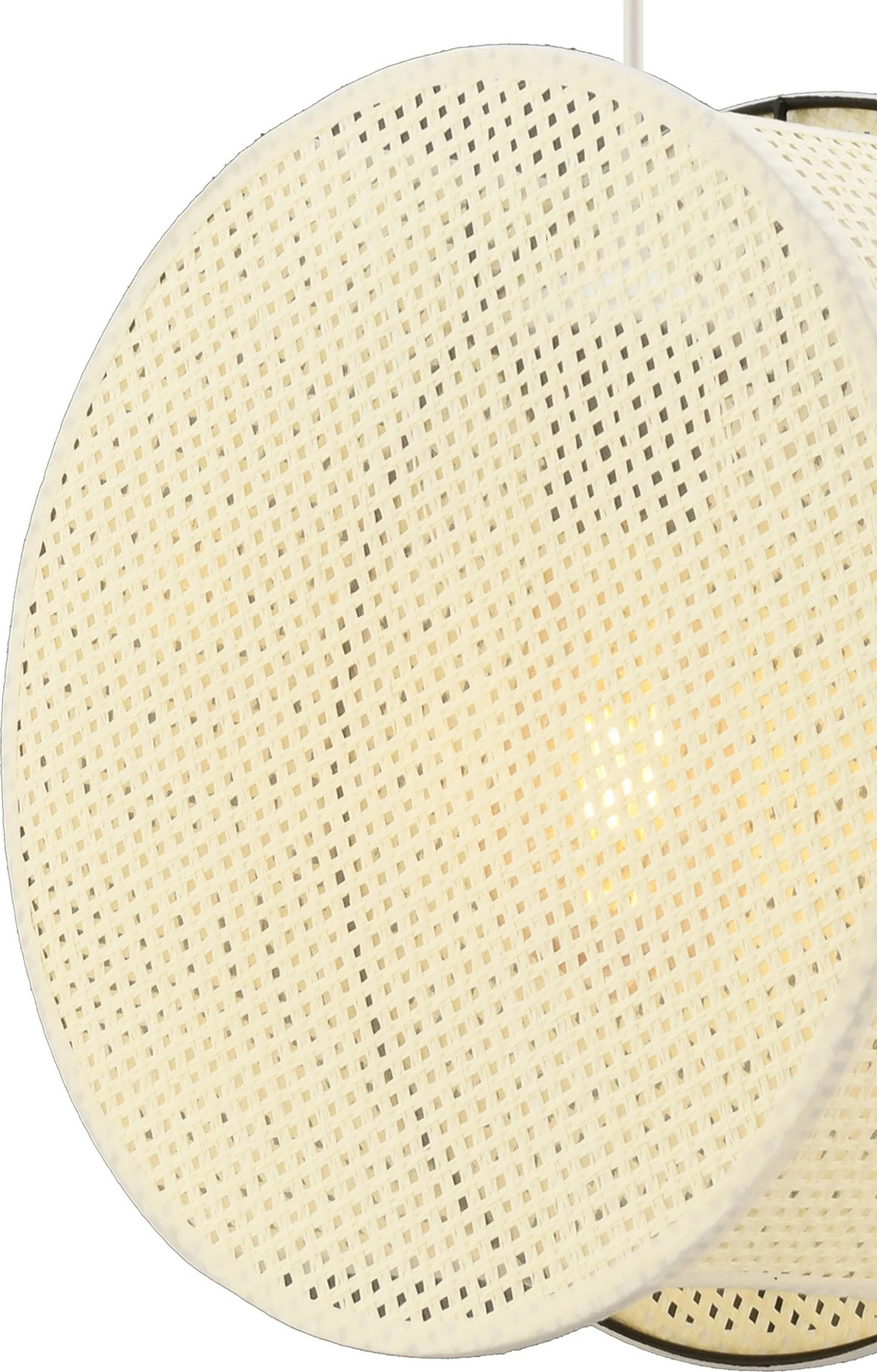 Llambë tavani Opviq, Big Drum, bezhë, e bardhë