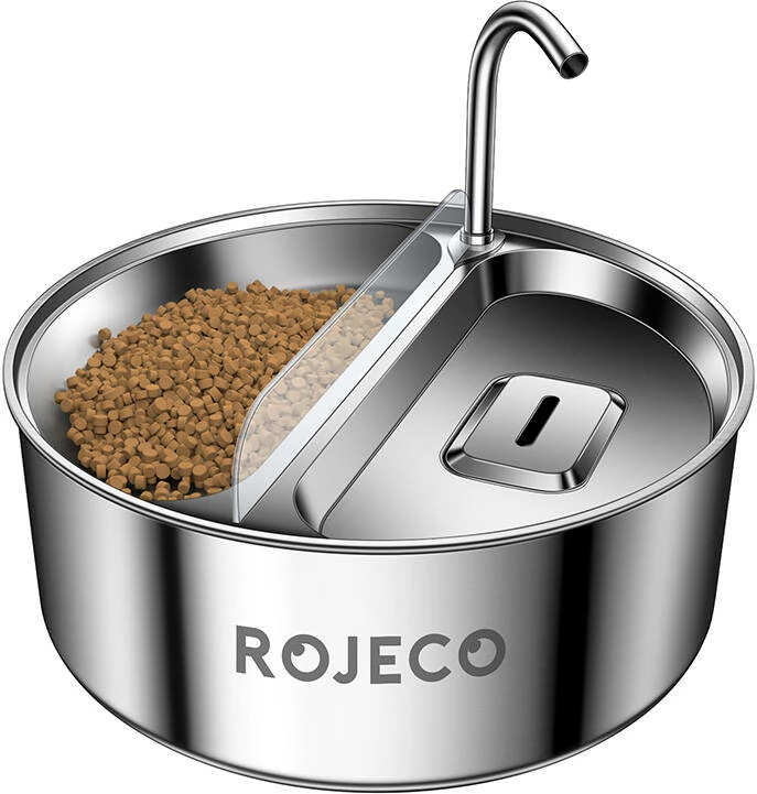 Burim uji dhe enë ushqimi për kafshë, Rojeco RYSJ-17, 3.2L, çelik inox