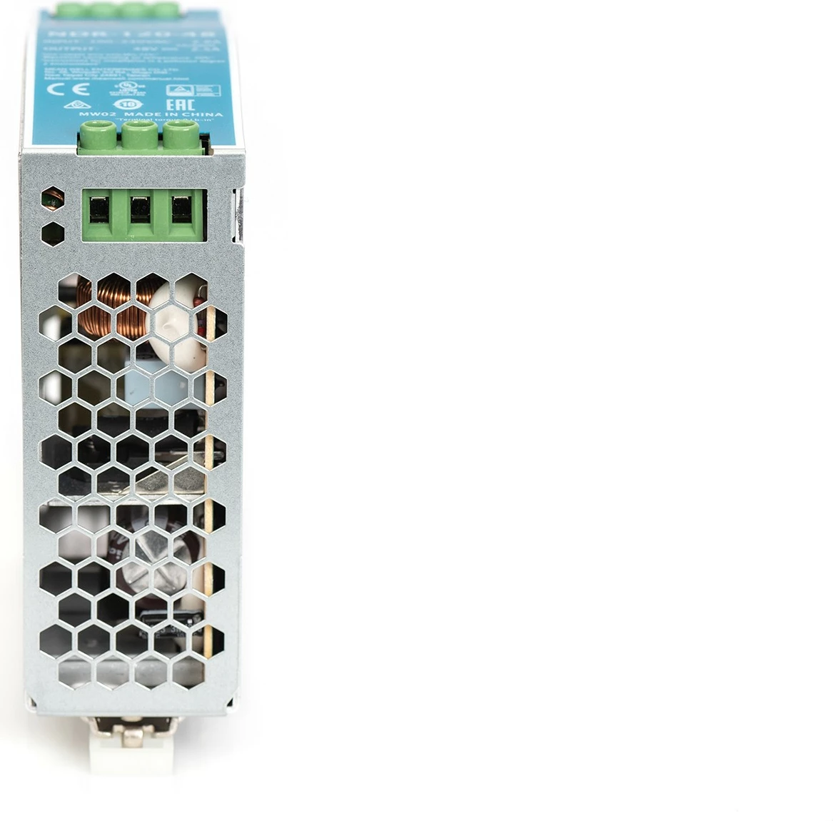 Furnizues energjie industrial Digitus 48V DC 120W kasë metalike gjelbër/argjend