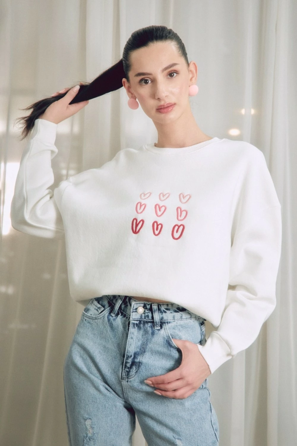 Duks për femra FullaModa, i bardhë