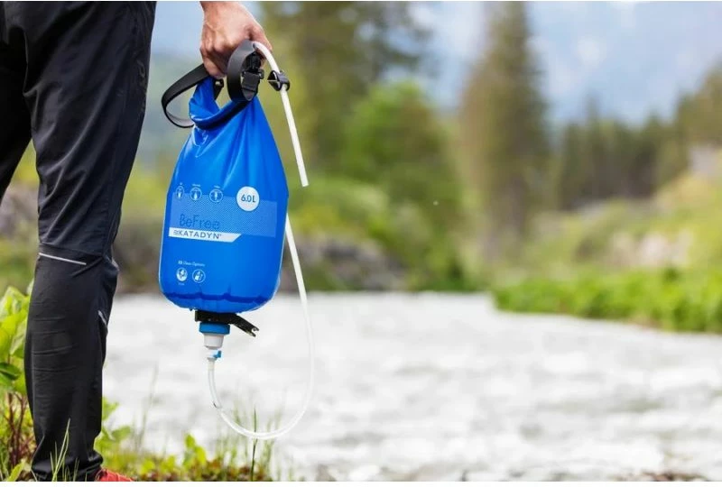 Filtër uji kampingu Katadyn 8020859, 6 litra, i zi