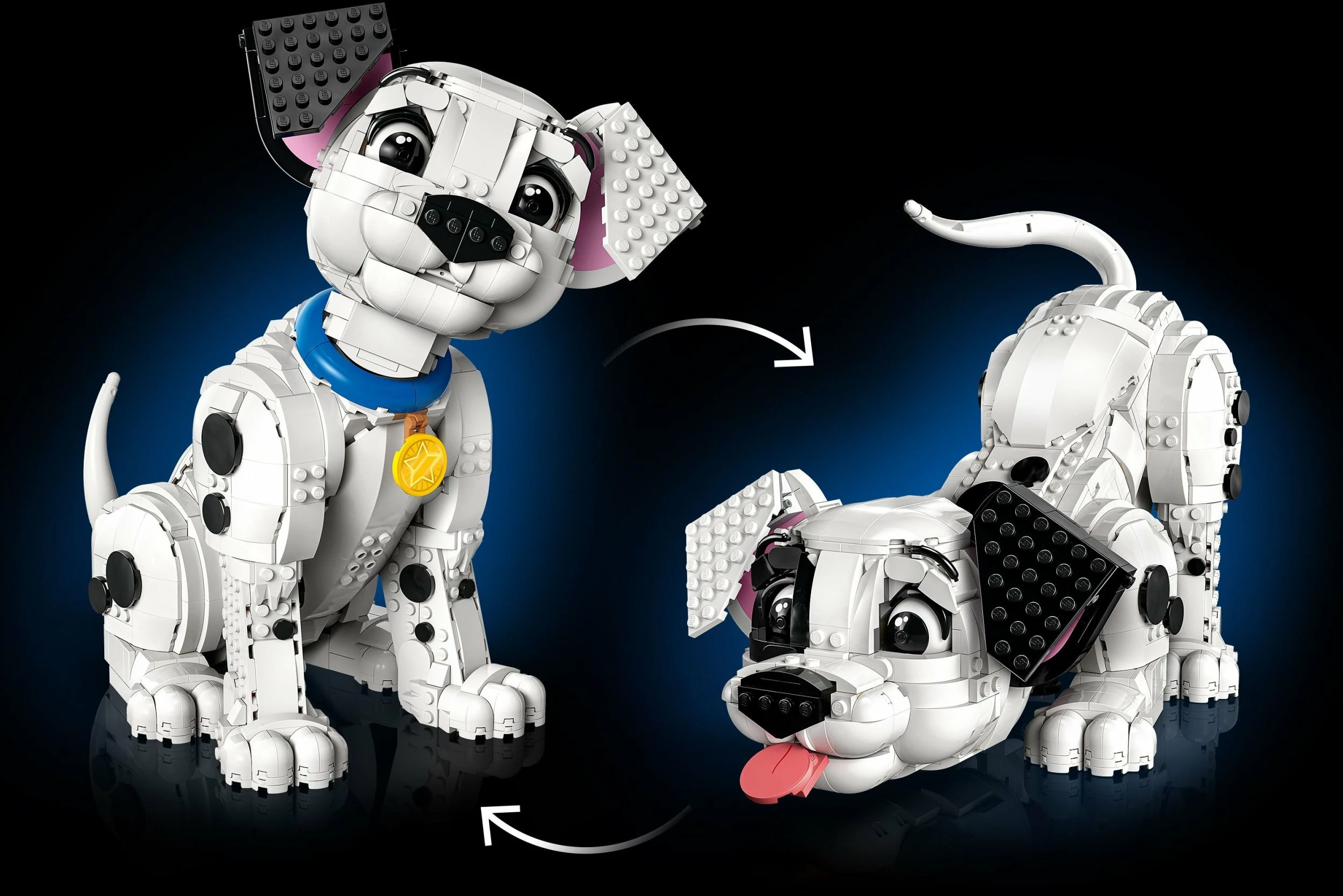 Set LEGO Disney 101 Dalmatians "Puppy" 43269, 1722 copë, 22 cm, 18+