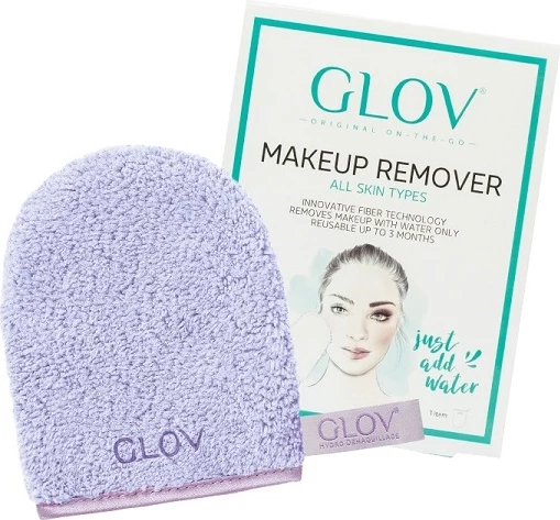 Dorezë për heqjen e grimit Glov On-The-Go Makeup Remover unisex, light blue, 1 copë