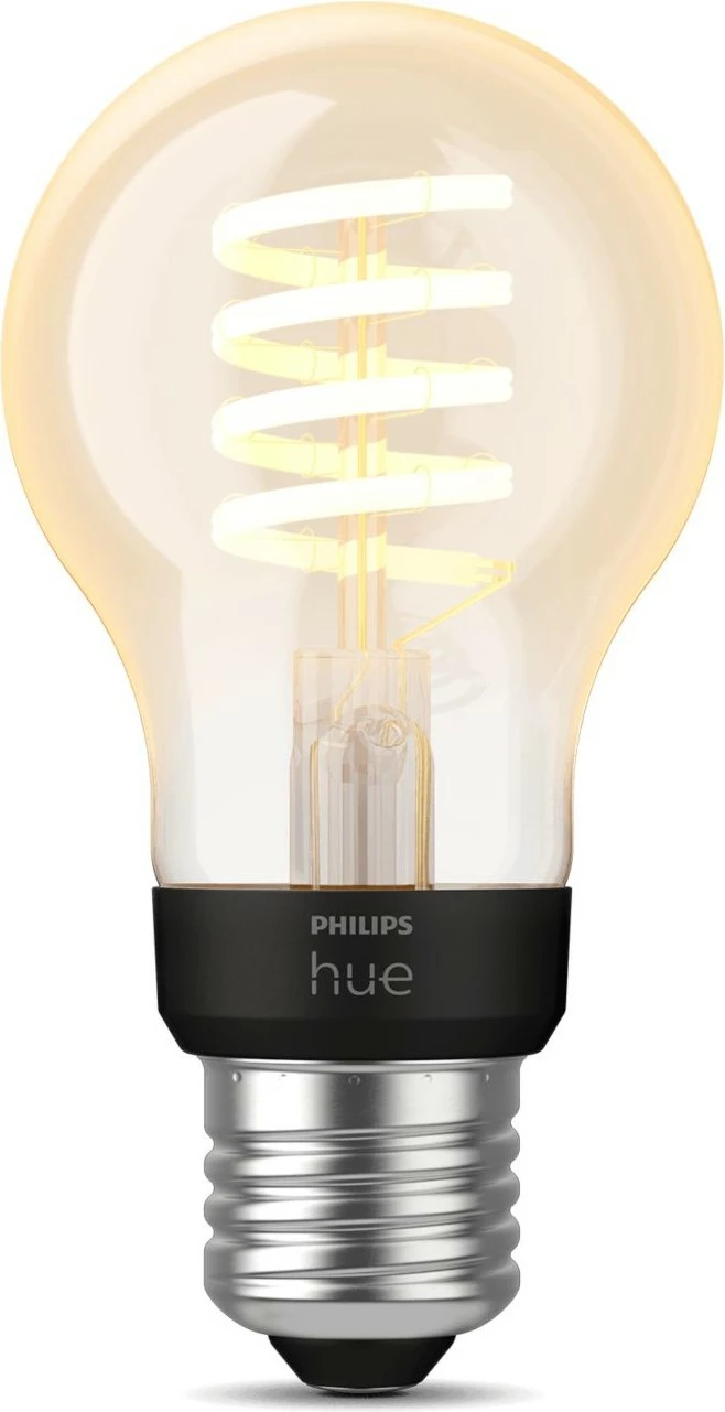 Llambë smart Philips Hue A60 E27, Bluetooth/Zigbee, LED, Dritë e bardhë e ftohtë dhe e ngrohtë
