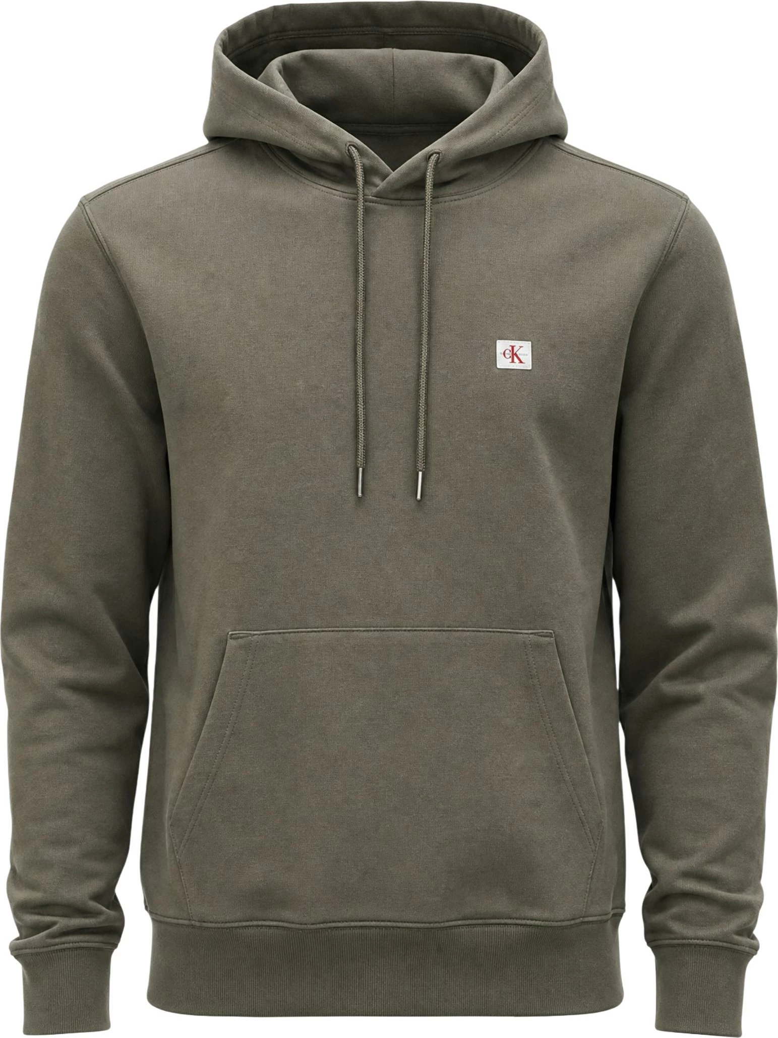 Duks me kapuç Calvin Klein Jeans LV04RG269G për meshkuj, jeshile ulliri [Madhësia: M]
