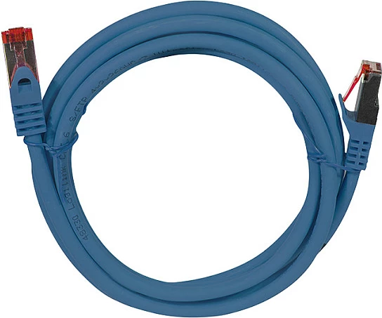 Kabllo rrjeti LogiLink Patch CAT6 S/FTP AWG27 PIMF 3m, blu