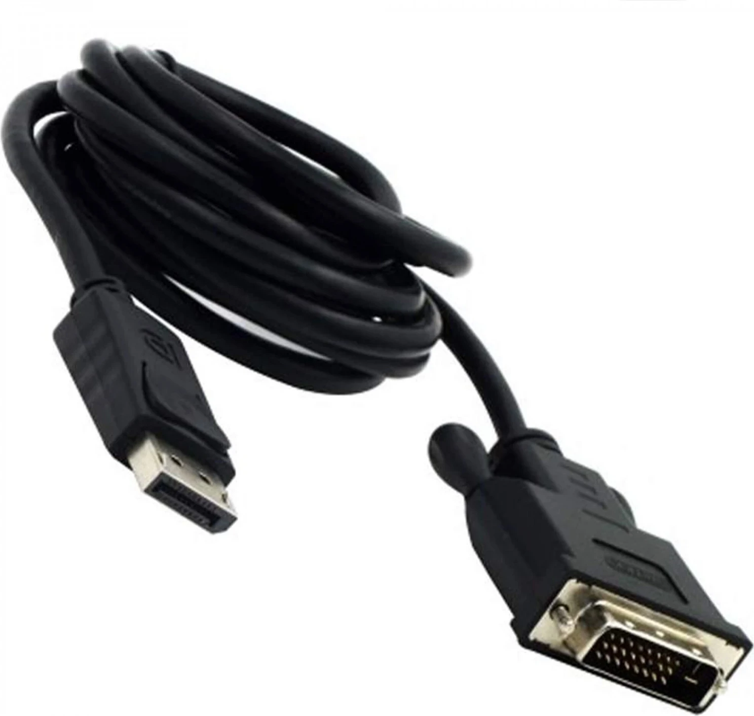 Kabllo Unitek DisplayPort në DVI, 1.8m, e zeza