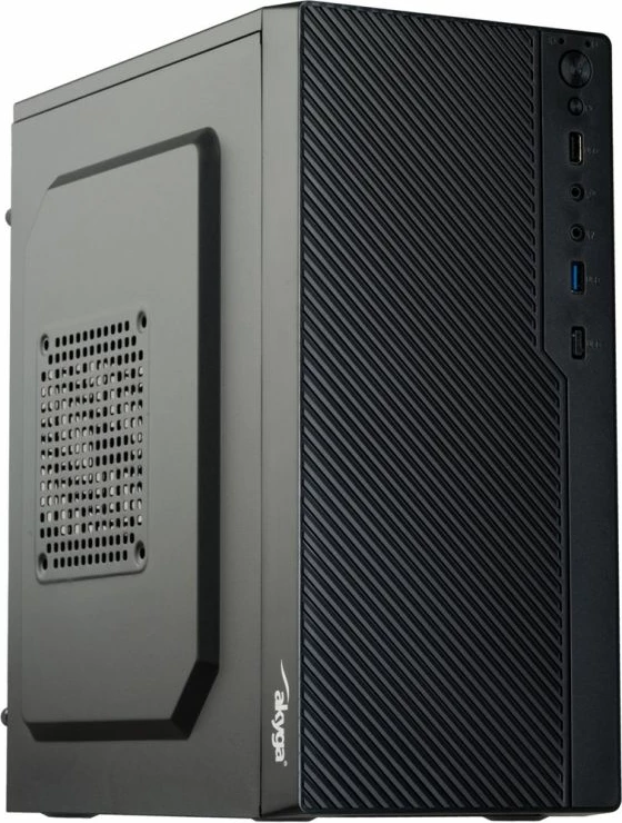 Kuti kompjuteri Akyga AK36BK micro ATX, e zezë