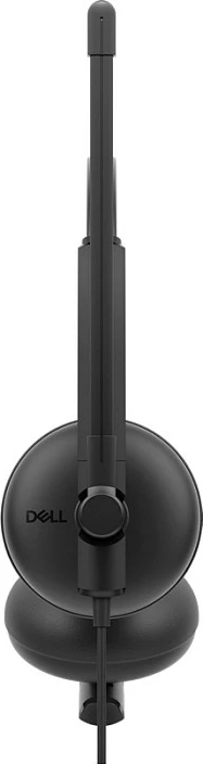 Kufje me mikrofon DELL WH125, me kabllo USB-A, binaurale, të zeza