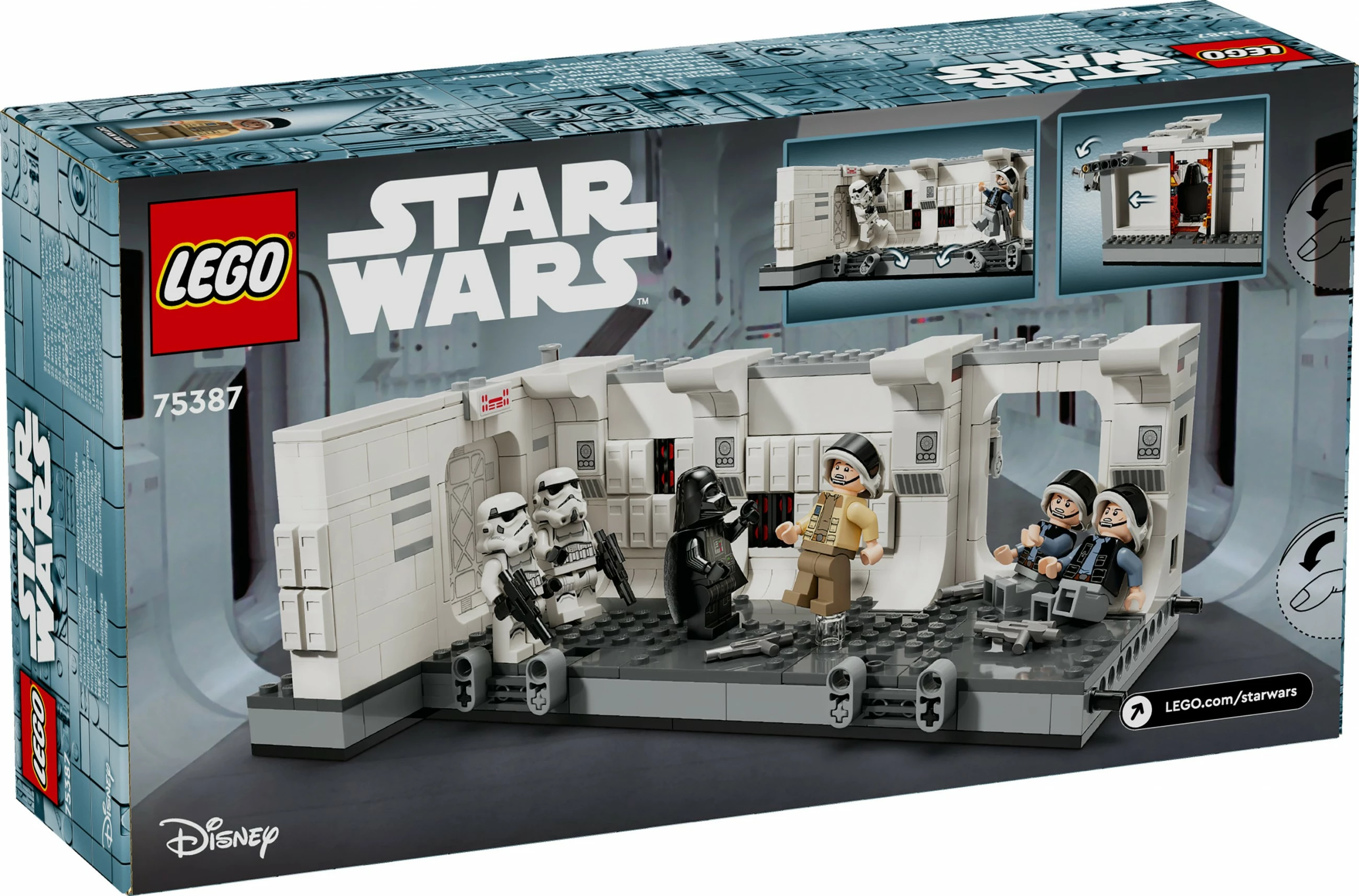 Set ndërtimi LEGO Star Wars 75387 Boarding the Tantive IV, 502 pjesë, multikolor