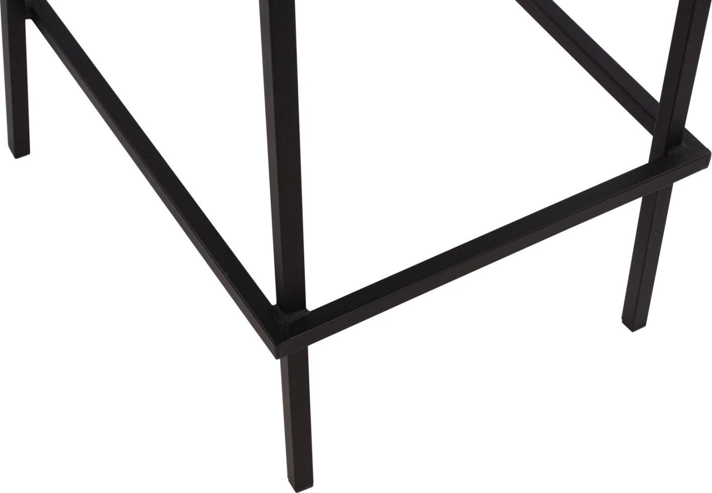 Karrige për bar Olympias Metallic FH5528.01 ngjyrë e zezë 47x58x111cm