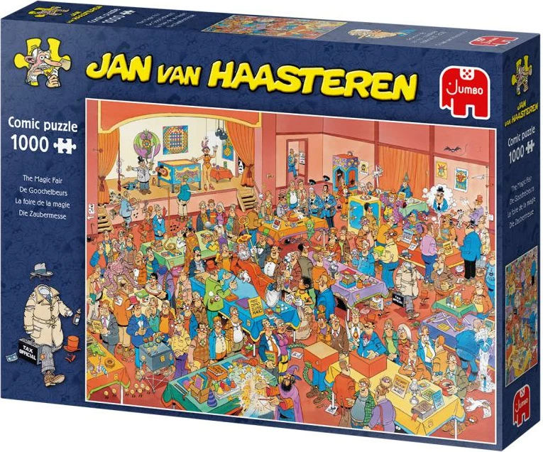Puzzle, Jumbo Jan van Haasteren The Magicians Fair, 1000 copë