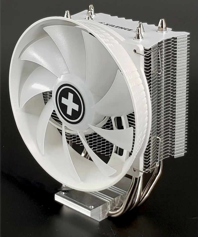Cooler procesori Xilence Performance C XC229, 12 cm, PWM, i bardhë, RGB