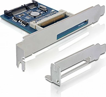 Lexues kartele CompactFlash DeLOCK 91687, internal SATA, 3000 Mbit/s, Silver