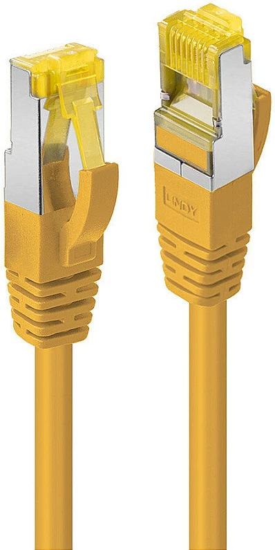 Kabllo rrjeti LINDY Cat6A/Cat7 RJ45 S/FTP, 1m, e verdhë