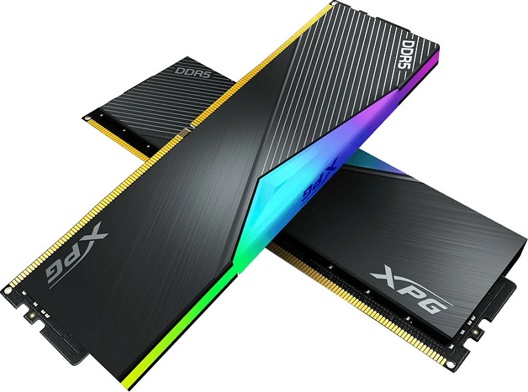 RAM Memorje ADATA XPG LANCER RGB, DDR5, 64GB (2x32GB), 6400MHz, CL32, 288-pin DIMM