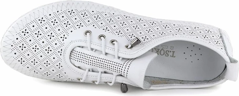 Këpucë lëkure për femra T.Sokolski 1302, të bardha