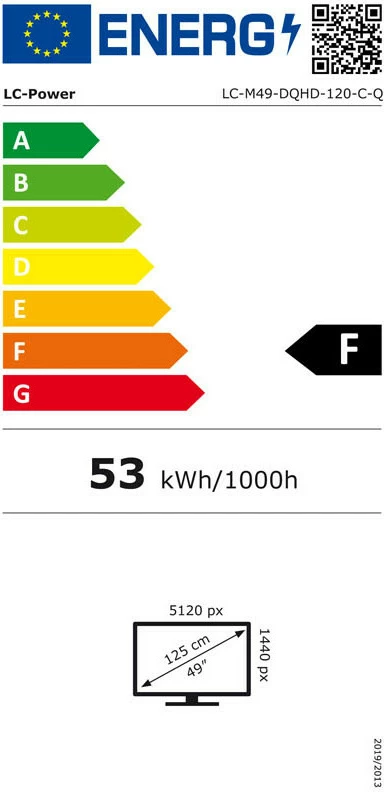 Monitor gaming LC-Power LC-M49-DQHD-120-C-Q, 49", QLED, 5120x1440, 120Hz, i zi