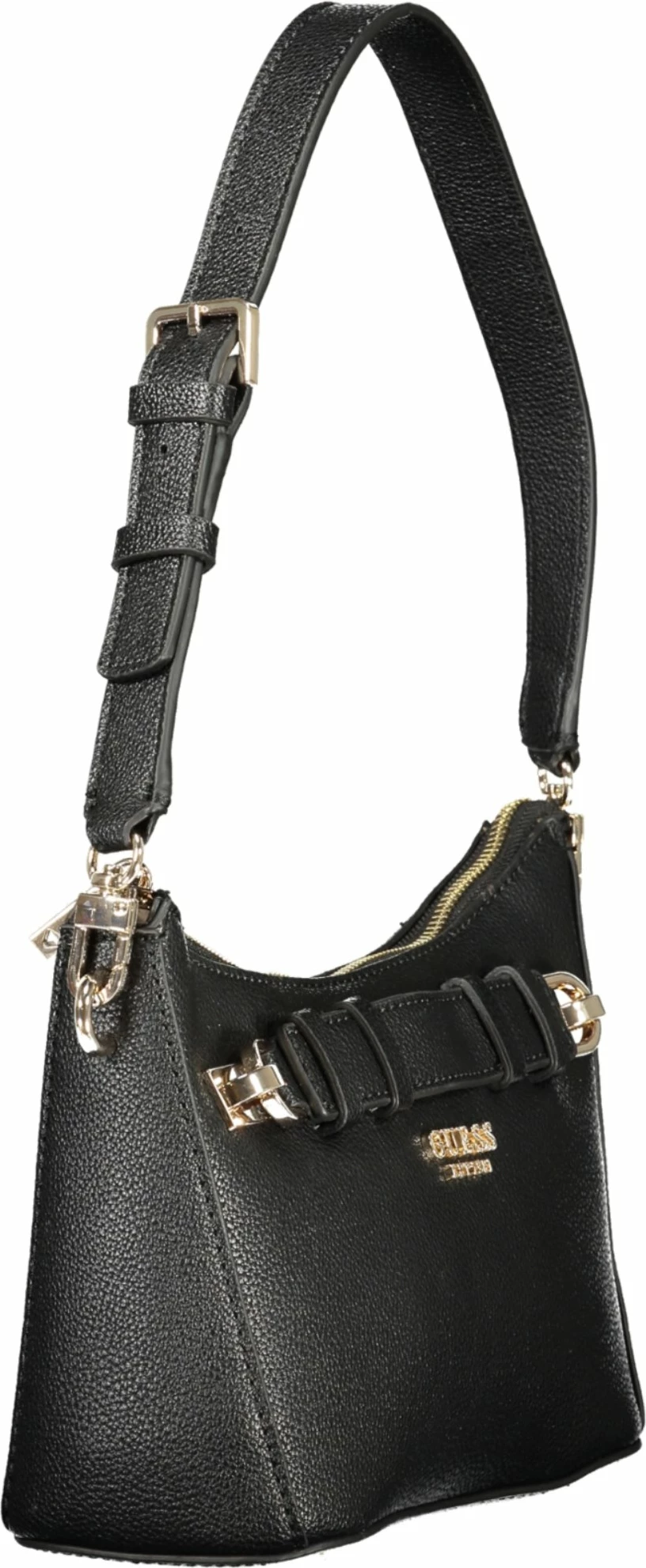 Çantë GUESS JEANS Gregoria femra, e zezë