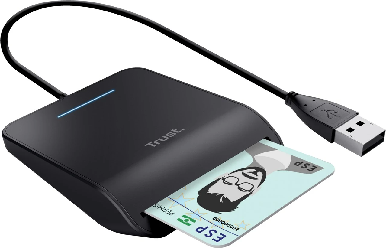 Lexues kartelash të mençura Trust Primo, USB, i zi