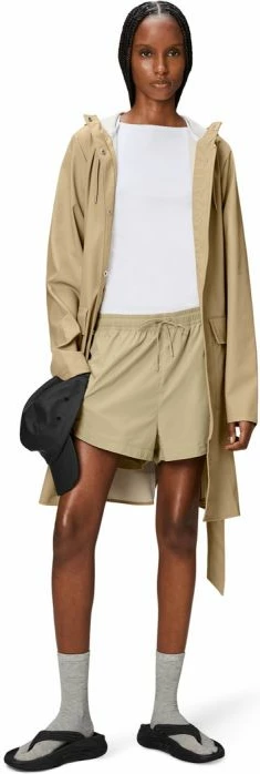 Jakne për femra Rains, bezhë