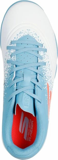 Atlete futbolli për fëmijë Skechers Razor 1.5, të bardha