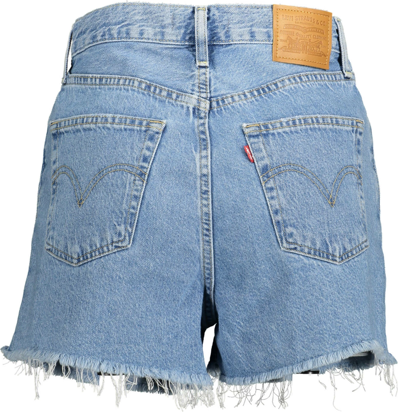 Shorce xhinsi për femra LEVI'S, të kaltërta të çelta