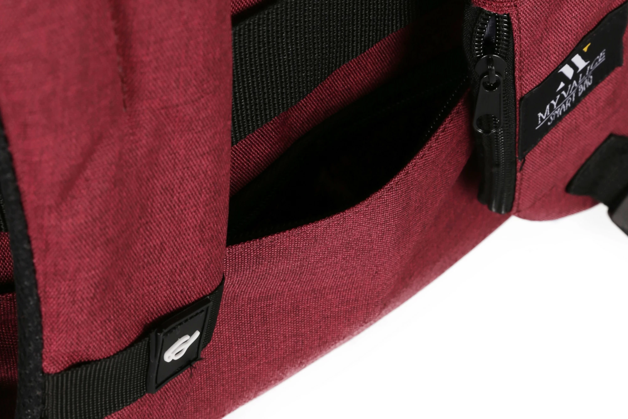 Çantë laptopi, ngjyrë e kuqe e errët, Zoozie Bags, 0119
