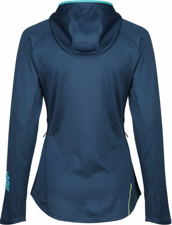 Duks për femra Inov-8 VentureLite Mid Hoodie FZ, navy blue