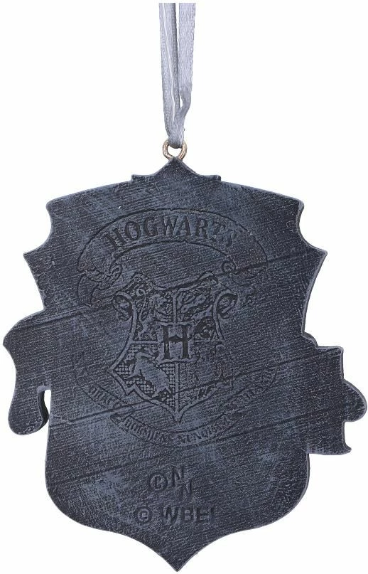 Ornament varës NEMESIS NOW Harry Potter Hufflepuff Crest, resin, e verdhë/zi