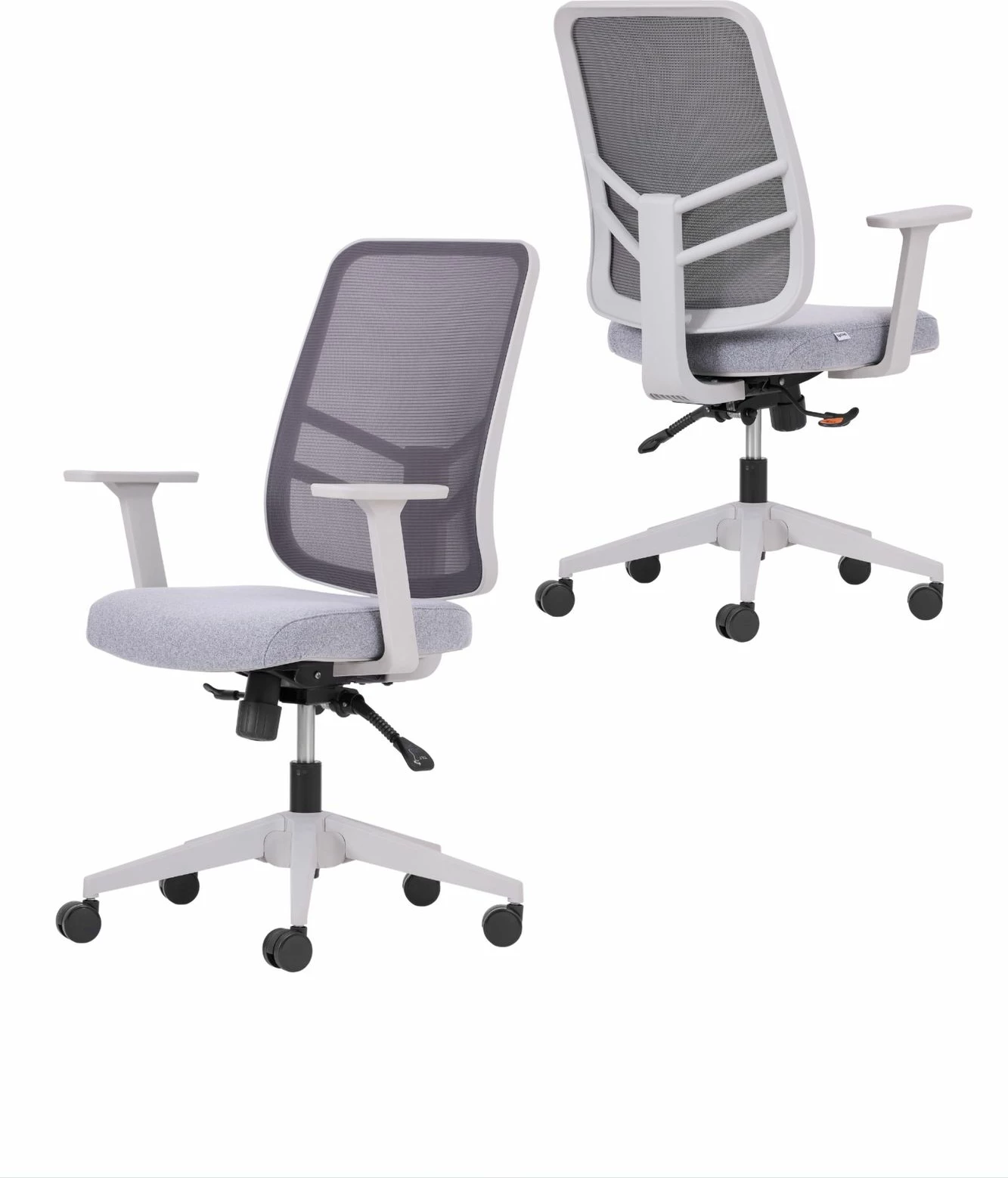 Set karrigesh zyre (2 copë), Skye Decor, Leto 108, ngjyrë gri