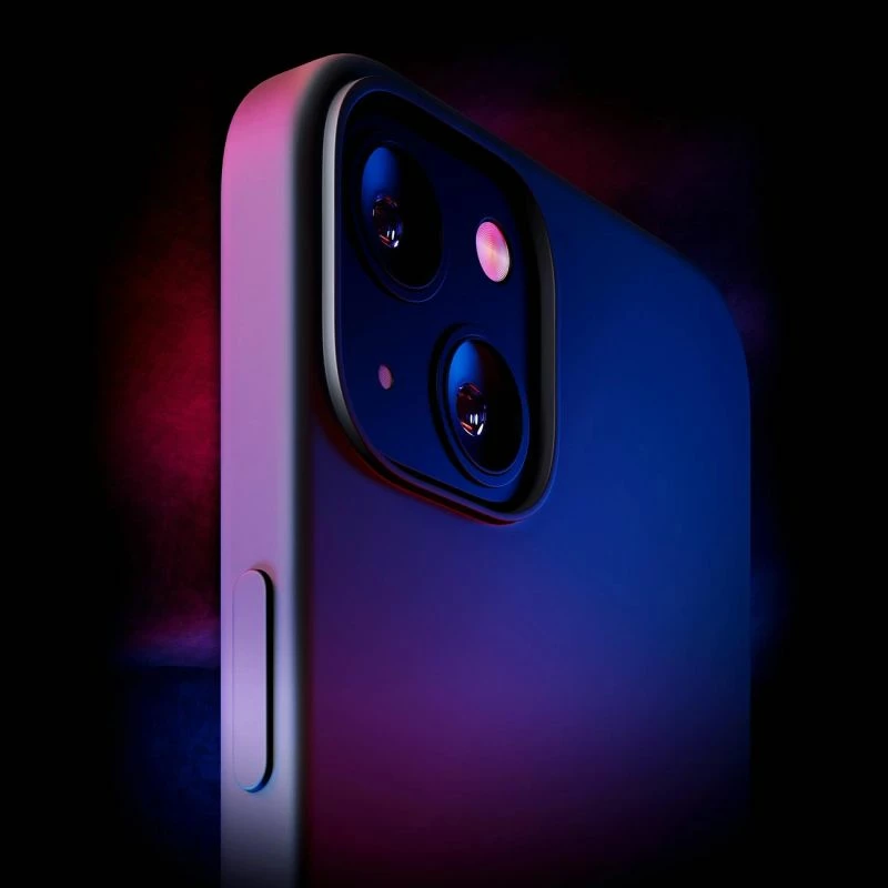 Mbështjellës telefoni 3mk Matt Case Pro për iPhone 13, i zi