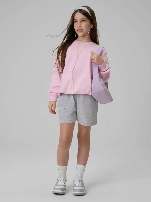 Pantallona sportive për vajza 4F 4FJWMM00TSHOF630-25M [Madhësia: 134]