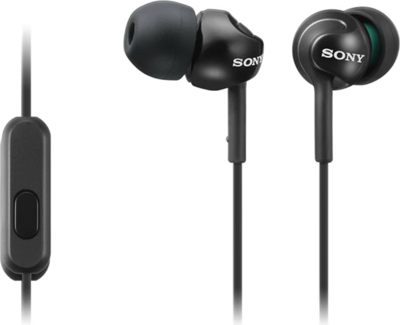 Kufje SONY MDREX110APB in-ear, me mikrofon, e zezë