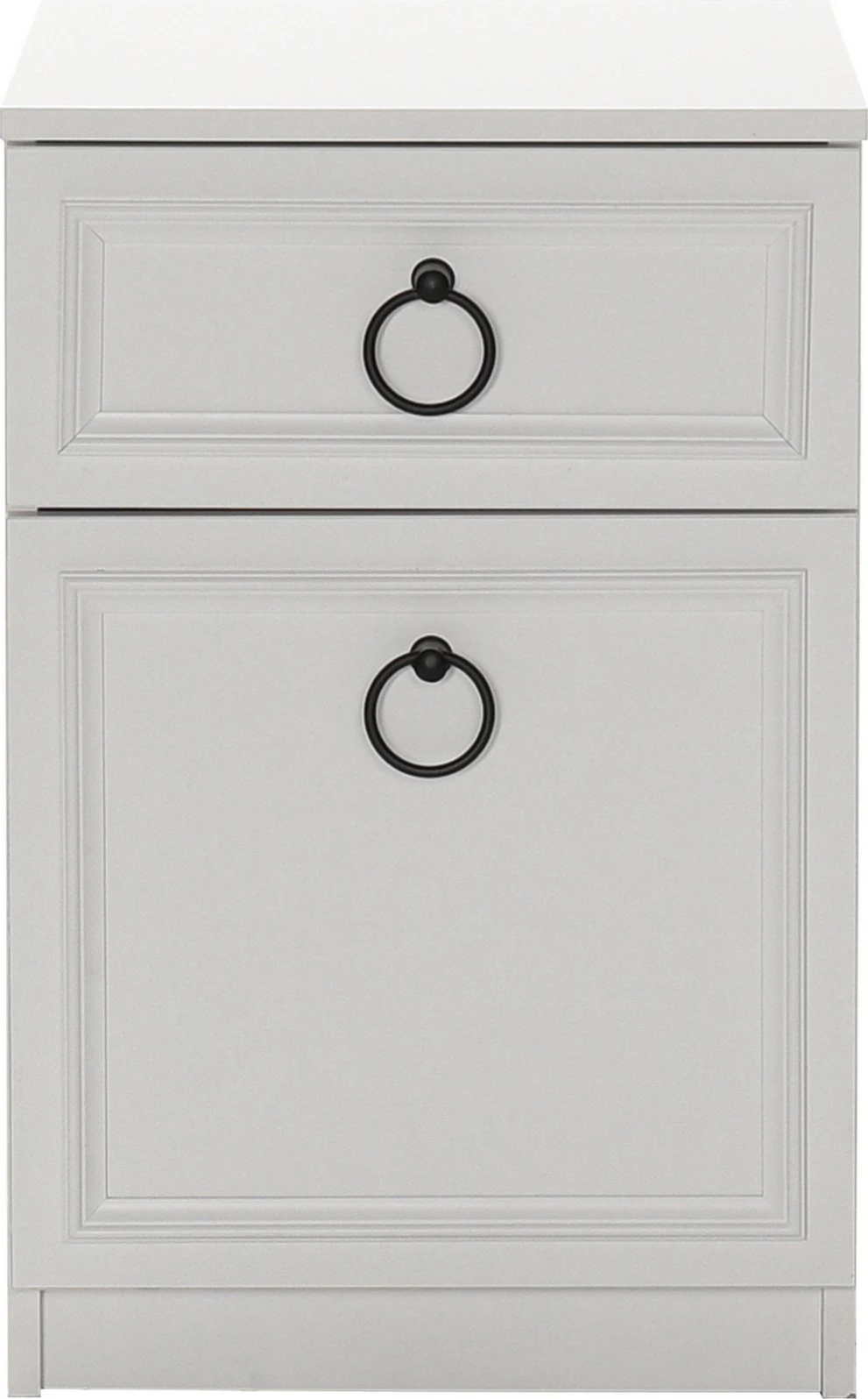 Komodinë Hanah Home, Kmd-1311-Bb-1, ngjyrë e bardhë