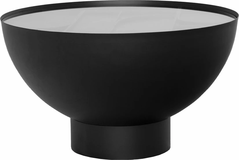 Tavolinë kafeje Arches, e zezë, 70x70x40cm