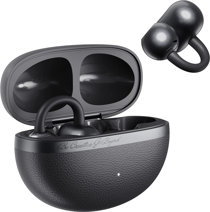 Kufje wireless QCY Crossky C50, Bluetooth 6.0, IPX5, gri