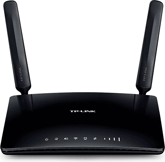 Router, TP-Link, Archer MR200 V4, 4G LTE me antena të jashtme, e zezë