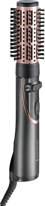 Furçë me ajër të nxehtë Remington AS8606, 800W, rrotulluese, e zezë/rose gold