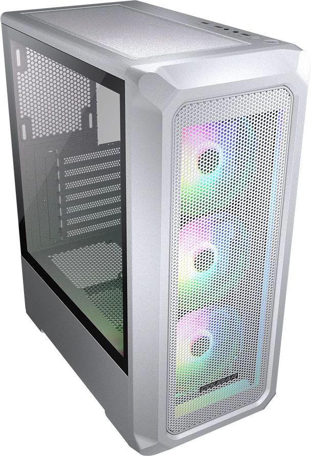 Kasë COUGAR Archon 2 Mesh RGB Mid Tower, ATX, 3x120mm RGB ventilatorë, e bardhë