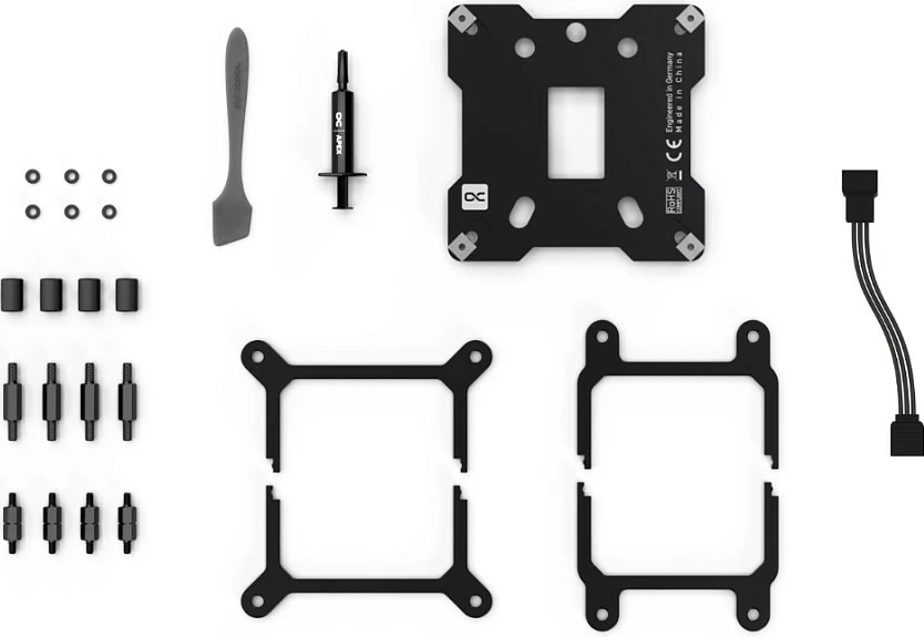 Ftohës CPU Alphacool Core 1 Aurora, ARGB, i zi