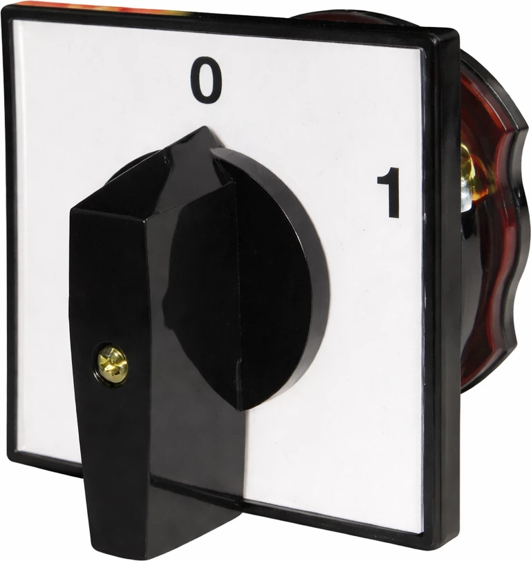 Ndërprerës rrotullues 1P ON/OFF (0-1) 10A PN300/10