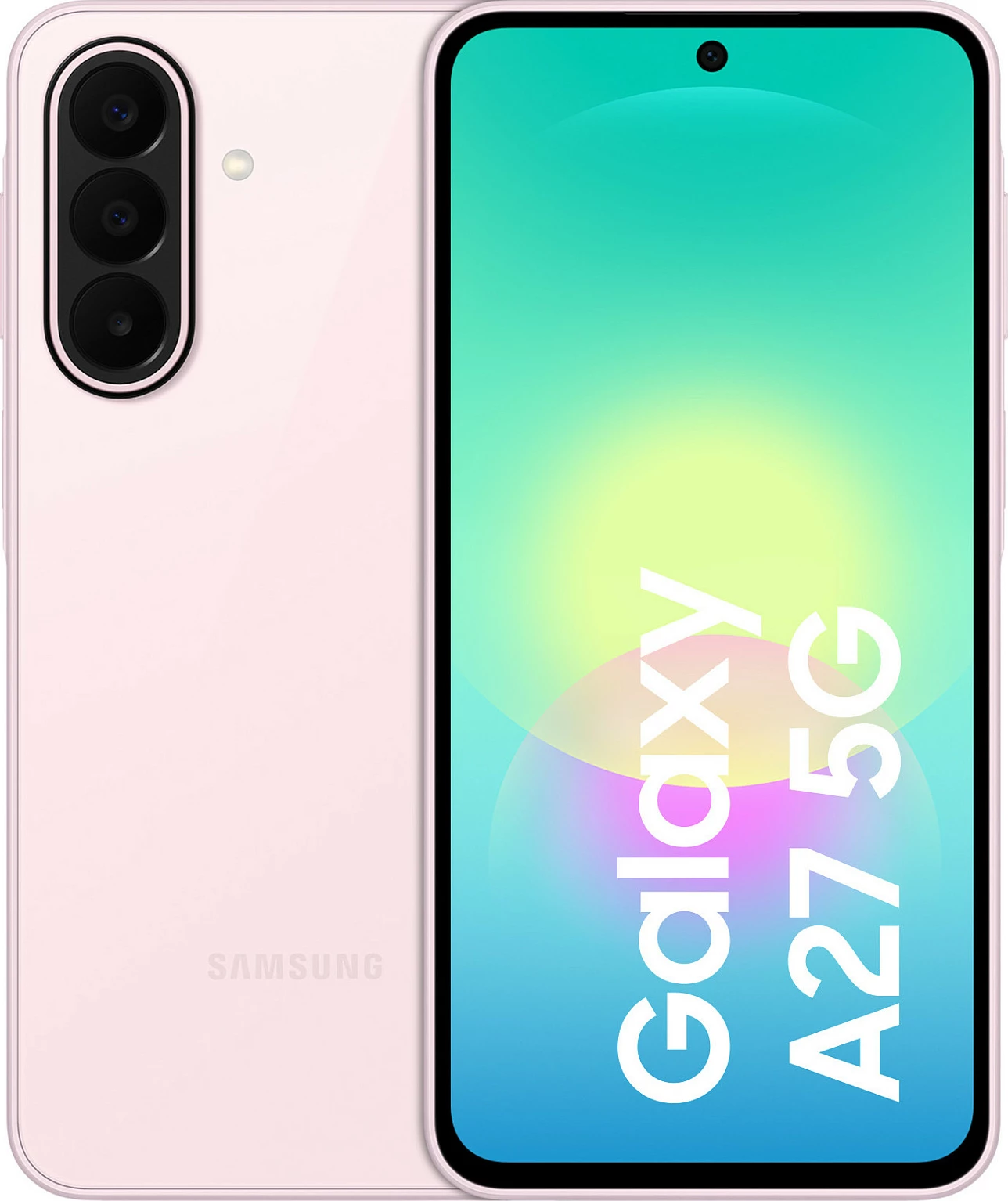 Celular Samsung Galaxy A27 5G, Dual SIM, 6GB RAM, 128GB, rozë