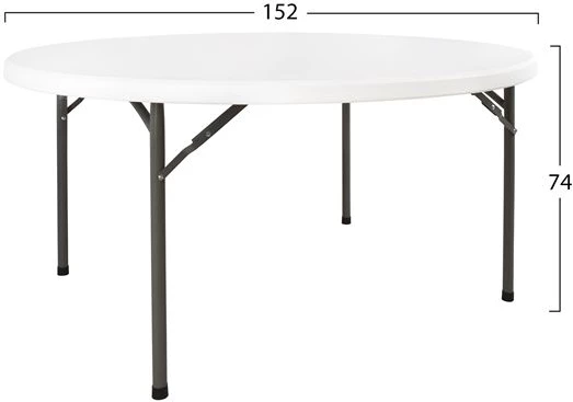 Tavolinë për Catering-Konferencë FH5043 D 152x74 e palosshme rrethore