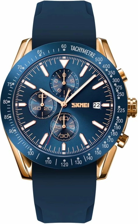 Orë dore për meshkuj Skmei, blu