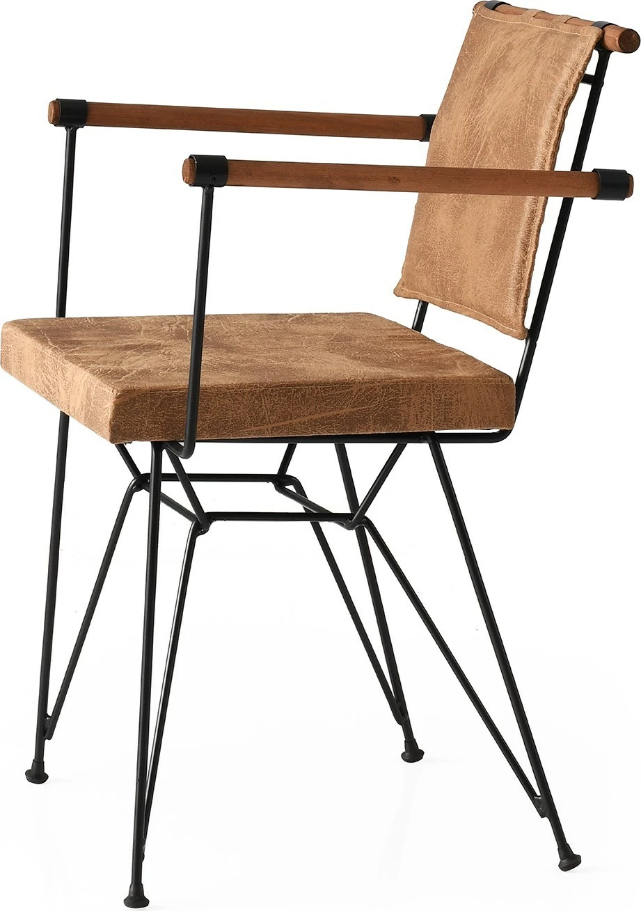 Set karrigesh (2 copë) Skye Decor, Penyez, kafe, 52x52x82cm