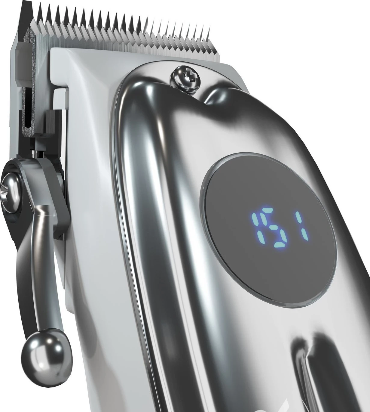 Makinë rroje Adler AD 2831, për meshkuj, me bateri, ngjyrë argjendi